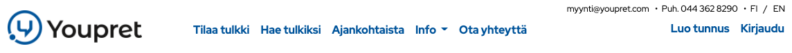 uudet nettisivut 2020 kirjaudu