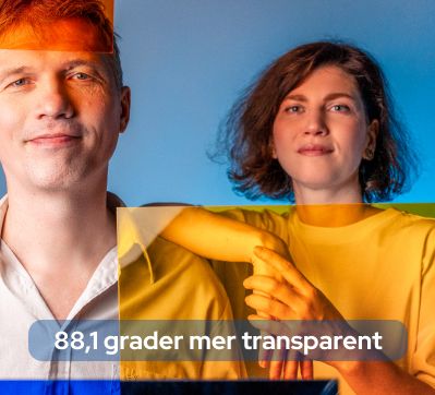 88,1 grader mer transparent