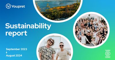 All about sustainability reporting: insights from Youpret’s first sustainability  report!